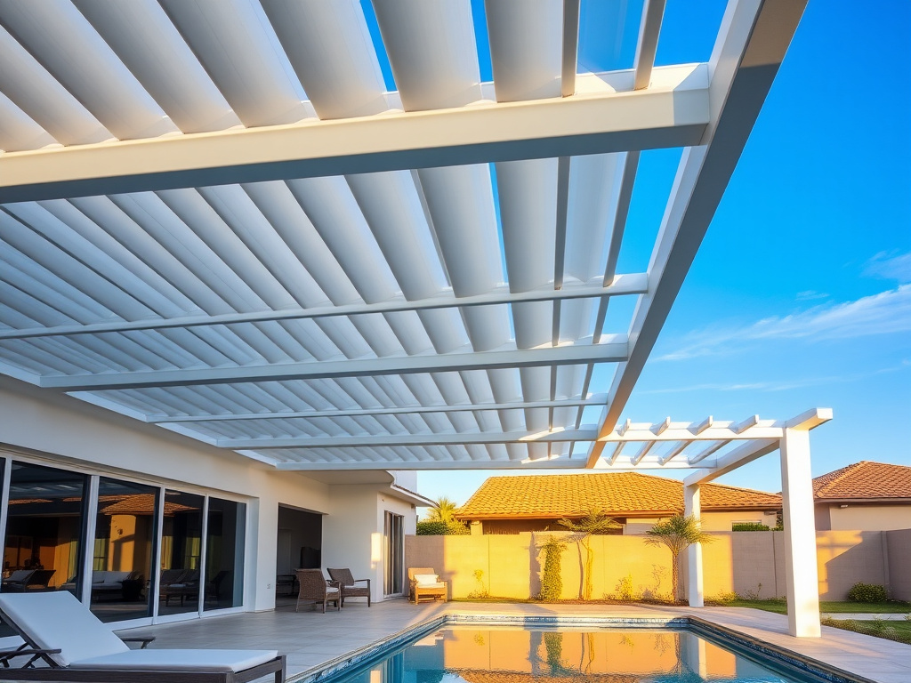 Louvered & Adjustable-Roof Pergolas